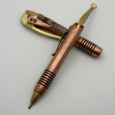 Marfione Custom Siphon II Pen Copper w/ Naval Brass Lever & Tube