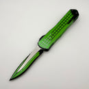 Pre-Owned Heretic Knives Manticore E Toxic Green Cel Shade Grenade Grip w/ Recurve MagnaCut H029F-CS-TX