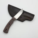 TRM Tagalong Chocolate Brown and Red Richlite Handles & MagnaCut