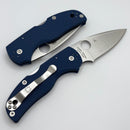 Spyderco Native 5 Blue G-10 Handles & CPM-SPY27 C41GPCBL5