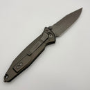 Pre-Owned Microtech Socom Elite Manual Spear Point Apocalyptic Natural Clear Signature Series 160-10APNCSS