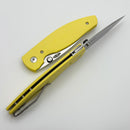 TRM Atom Sunshine Yellow 3D G-10 Contoured Sunburst Handles & MagnaCut