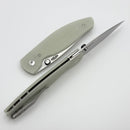 TRM Atom Jade 3D G-10 Contoured Sunburst Handles & MagnaCut