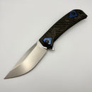 Pre-Owned Custom Knife Factory UMMU Dalawa 2 w/ Carbon Fiber & M398