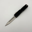 Pre-Owned Microtech UTX-70 Gen IV w/ Black Handle & D/E Stonewash M390MK 11474-10
