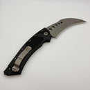 Pre-Owned Microtech Hawk w/ Black Aluminum Handle & Apocalyptic M390MK 166-10AP