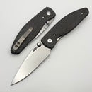 TRM Atom Carbon FIber 3D G-10 Contoured Sunburst Handles & MagnaCut