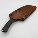 Tactile Knife Redhawk Fixed Blade w/ Black Cerakote MagnaCut & Black Micarta Handles