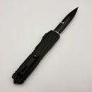 PRE-OWNED Microtech Ultratech EX - ZBP Bayonet Tactical Full Serrated w/ Black Milled Handle Signature Series 1120EX-3TS