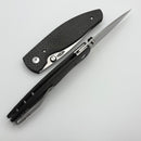 TRM Atom Carbon FIber 3D G-10 Contoured Sunburst Handles & MagnaCut