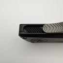Pre-Owned Microtech Knives Combat Troodon Gen III Apocalyptic Bowie w/ Black Handle 1146-10AP