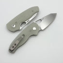 TRM Holier Nerd Jade G10 3D Contoured Handles & MagnaCut