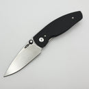 TRM Neutron 2 Jet Black G10 3D Contoured Lizard Skin Handles & MagnaCut