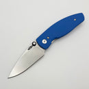 TRM Neutron 2 Royal Blue G10 3D Contoured Lizard Skin Handles & MagnaCut