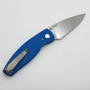 TRM Neutron 2 Royal Blue G10 3D Contoured Lizard Skin Handles & MagnaCut