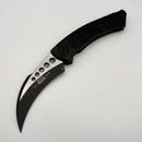 Pre-Owned Microtech Hawk w/ Black Aluminum Handle & Tactical Standard M390MK 166-1T