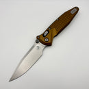 Pre-Owned Microtech Socom Ram-Lok w/ Tan Aluminum Frag Handles & S/E Stonewash M390MK 160RL-10FRTA
