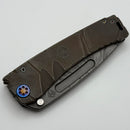 Medford Marauder Full Size Fallout Titanium Handles w/ 0.26" Fallout S45VN Tanto