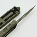 Microtech Scarab 2 Gen 3 Cerakote Moss Green w/ S/E M390MK 1278-1CMG