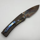 Medford Marauder Full Size Fallout Titanium Handles w/ 0.26" Vulcan S45VN Drop Point