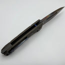 Medford Marauder Full Size Fallout Titanium Handles w/ 0.26" Vulcan S45VN Drop Point