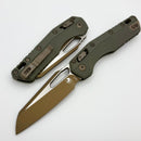 Microtech Knives MSI RAM LOK Moss Green Cerakote w/ Polymer Handles & M390MK 210T-1PMMG-C19Z23
