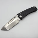 Medford Marauder Full Size DLC Titanium Handles w/ 0.26" Tumbled S45 Tanto
