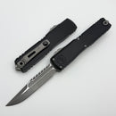 Microtech Ultratech Gen 4 Interceptor Apocalyptic w/ Black Handle Signature Series 11174-10APS