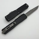 Microtech Ultratech Gen 4 Interceptor Apocalyptic w/ Black Handle Signature Series 11174-10APS