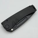 Medford Marauder Full Size DLC Titanium Handles w/ 0.26" DLC S45 Drop Point