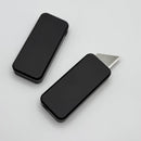 Rivery Manufacturing Zero Black File Pattern Aluminum w/ Changeable Razor Blade