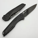 Custom Knife Factory Sukhoi-5 DLC Titanium Handles w/ DLC Crystal Ti Backspacer & Polished DLC M398