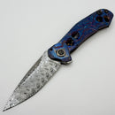 Custom Knife Factory T25 Dress w/ ZircuTi Handles & Damasteel