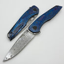 Custom Knife Factory Sukhoi-5 Dress w/ ZircuTi Handles & Damasteel