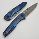 Custom Knife Factory Sukhoi-5 Dress w/ ZircuTi Handles & Damasteel