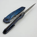 Custom Knife Factory Sukhoi-5 Dress w/ ZircuTi Handles & Damasteel