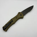 Benchmade Mini Claymore Ranger Green Grivory & Part Serrated Black CPM-D2 (Consignment)