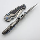 Remette RT Scepter Titanium Handle w/ Jazzy Camo Carbon Accents & Pearlescent Timascus Inlaid M390 SCPT-C