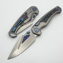 Remette RT Scepter Titanium Handle w/ Ultimate Warrior Camo Carbon Accents & Pearlescent Timascus Inlaid M390 SCPT-D