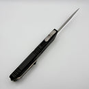 Microtech Knives Combat Troodon Gen III Stonewash Full Serrated Double Edge w/ Black Handle 1142-12 (Consignment)