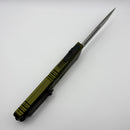 Microtech Knives Combat Troodon Gen III Black Single Edge w/ OD Green Handle 1143-1OD (Consignment)