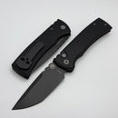 Chaves Pro-Tech Redencion 229 Auto w/ Black Handle & DLC Tanto S35VN