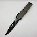 Microtech Knives Combat Troodon Gen III Black Bowie w/ Natural Clear Handle 1146-1NC (Consignment)