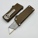 Chaves Auto C.H.U.B OTF w/ Crosshatch Brown Handles