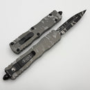 Microtech Dirac Delta Natural Clear Pixel Camo w/ Black D/E 227-1NCPXC