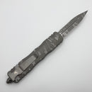 Microtech Dirac Delta Natural Clear Pixel Camo w/ Part Serrated D/E 227-11NCPXC
