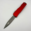 Microtech Cypher II D/E Apocalyptic w/ Red Handle 1242-10APRD (Consignment)
