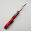 Microtech Cypher II D/E Apocalyptic w/ Red Handle 1242-10APRD (Consignment)
