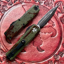 Microtech UTX-85 Gen IV Outbreak T/E Full Serrated M390MK Signature Series 12324-3OBDS