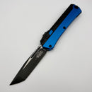 Microtech Glykon Blue Handle w/ Black Tanto M390MK 185-1BL (Consignment)